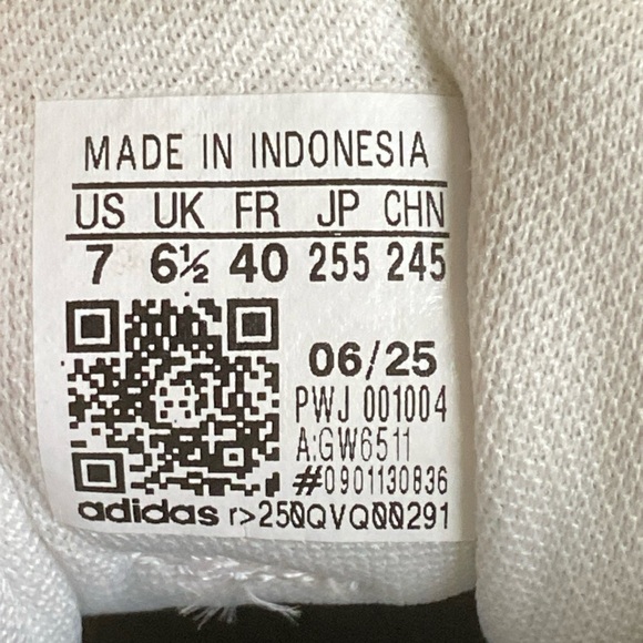 Adidas Grand Court 2.0 White Black- Men’s -7, Women’s-9 - Picture 8 of 9